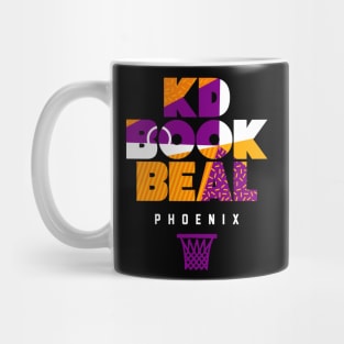 Phoenix Basketball Star Player Trio Retro Mug